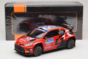 Toyota GR Yaris Rally2 #39 J-M. Latvala / E. Mälkönen Rally Finland 2024 IXO 1:18 18RMC211 Diecast — photo 6 of 6