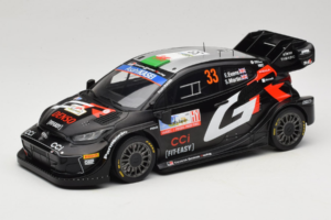 Toyota GR Yaris Rally1 #33 E. Evans / S. Martin Rally Japan Winner 2024 IXO 1:18 18RMC227 Diecast