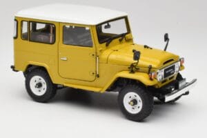 Toyota Land Cruiser FJ40 Mustard Yellow Kyosho 1:18 08971Y Diecast — photo 6 of 8