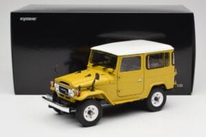 Toyota Land Cruiser FJ40 Mustard Yellow Kyosho 1:18 08971Y Diecast — photo 8 of 8