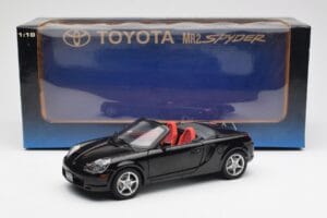 Toyota MR2 Spyder W30 Black LHD AUTOart 1:18 78714 Diecast — photo 8 of 8