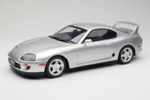 Toyota Supra A80 Silver Kyosho 1:12 KSR12006S Resin