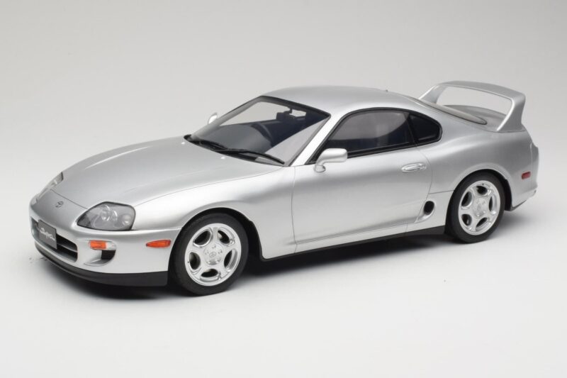 Toyota Supra A80 Silver Kyosho 1:12 KSR12006S Resin