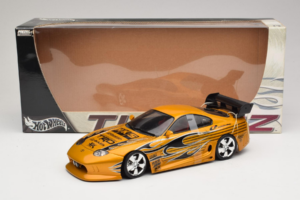 Toyota Supra A80 Gold Tunerz Edition Hot Wheels 1:18 B6091 Diecast — photo 7 of 7