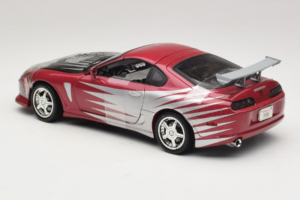 Toyota Supra A80 Fast & Furious Purple Silver ERTL 1:18 33708 Diecast — photo 5 of 6