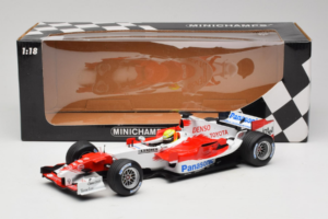 Toyota TF105 #17 R. Schumacher Panasonic Toyota Racing 2005 Minichamps 1:18 100050017 Diecast — photo 7 of 7