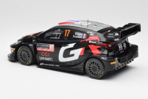 Toyota GR Yaris Rally1 #17 S. Ogier / V. Landais Rally Monte Carlo 2024 IXO 1:18 18RMC196 Diecast — photo 5 of 6