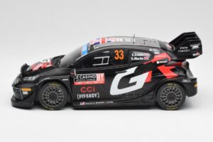 Toyota Yaris Rally1 WRC #33 E. Evans / S. Martin Rally Monte Carlo Night Version 2024 IXO 1:18 18RMC197 Diecast — photo 3 of 6