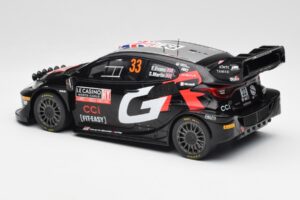 Toyota Yaris Rally1 WRC #33 E. Evans / S. Martin Rally Monte Carlo Night Version 2024 IXO 1:18 18RMC197 Diecast — photo 5 of 6