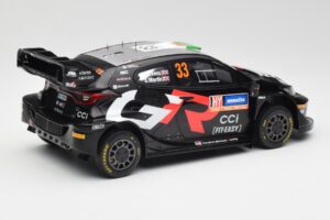 Toyota Yaris Rally1 WRC #33 E. Evans / S. Martin Rally Sweden 2024 IXO 1:18 18RMC200 Diecast — photo 2 of 6