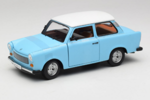 Trabant 601 Deluxe Blue White Sun Star 1:18 4286 Diecast