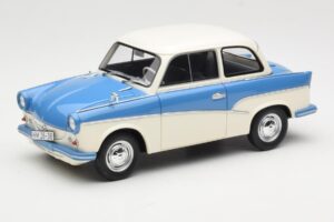 Trabant P50 Light Blue Cream BoS Models 1:18 BOS035 Resin