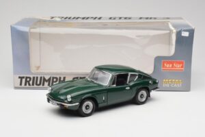 Triumph GT6 Mk3 Green Sun Star 1:18 1055 Diecast — photo 8 of 8