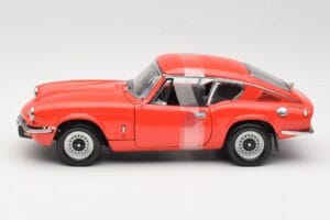 Triumph GT6 Mk3 Red Sun Star 1:18 1056 Diecast — photo 3 of 6