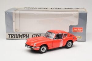 Triumph GT6 Mk3 Red Sun Star 1:18 1056 Diecast — photo 6 of 6