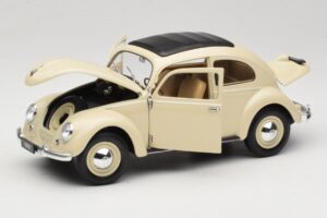Volkswagen Beetle Type 1 Classic White Welly 1:18 18040W Diecast — photo 2 of 8