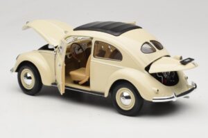 Volkswagen Beetle Type 1 Classic White Welly 1:18 18040W Diecast — photo 5 of 8