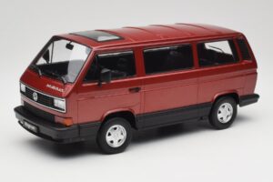 Volkswagen Bus T3 Multivan Magnum Mars Red Metallic KK-Scale 1:18 KKDC180991 Diecast