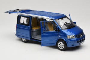 Volkswagen California T4 Ravenna Blue Metallic Norev 1:18 188607 Diecast — photo 5 of 8