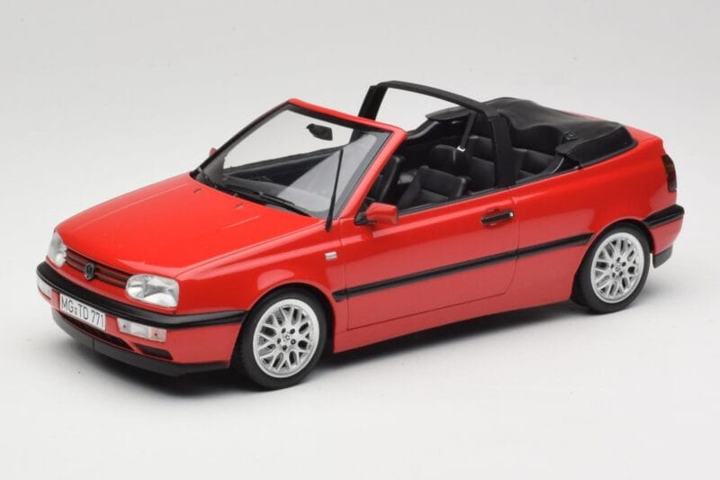Volkswagen Golf Cabriolet Mk3 Red Norev 1:18 188433 Diecast