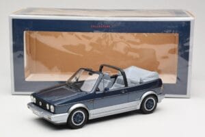 Volkswagen Golf Mk1 Cabriolet Bel Air Blue Metallic Norev 1:18 188404 Diecast — photo 6 of 6