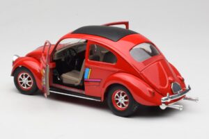 Volkswagen Beetle Red Solido 1:18 8306 Diecast — photo 5 of 8