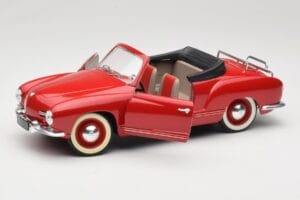 Volkswagen Karmann Ghia Cabriolet Red Solido 1:18 8058 Diecast — photo 2 of 8