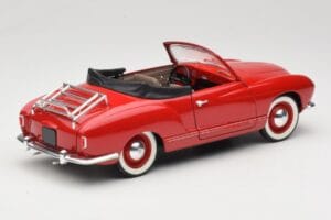 Volkswagen Karmann Ghia Cabriolet Red Solido 1:18 8058 Diecast — photo 3 of 8