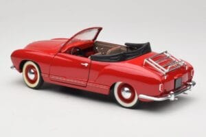 Volkswagen Karmann Ghia Cabriolet Red Solido 1:18 8058 Diecast — photo 5 of 8