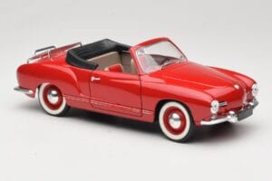 Volkswagen Karmann Ghia Cabriolet Red Solido 1:18 8058 Diecast — photo 6 of 8