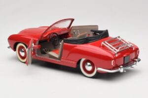 Volkswagen Karmann Ghia Cabriolet Red Solido 1:18 8058 Diecast — photo 7 of 8