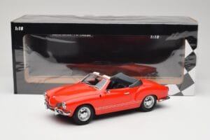 Volkswagen Karmann Ghia Convertible Red Minichamps 1:18 155054030 Diecast — photo 6 of 6