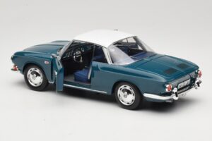 Volkswagen Karmann Ghia Type 34 1500 Sea Blue Norev 1:18 188646 Diecast — photo 5 of 8