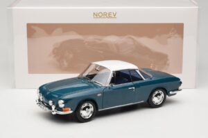 Volkswagen Karmann Ghia Type 34 1500 Sea Blue Norev 1:18 188646 Diecast — photo 8 of 8
