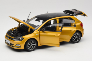 Volkswagen Polo Plus Yellow OEM 1:18 ZVY000009GEL Diecast — photo 2 of 8