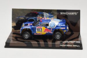 Volkswagen Race Touareg #103 B. Saby / R. Perin Winner Rally Por Las Pampas 2005 Minichamps 1:43 436055303 Diecast