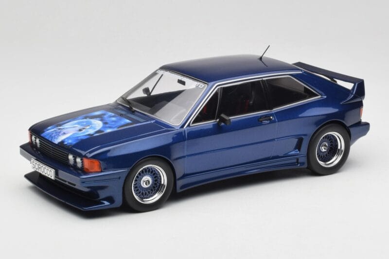 Volkswagen Rieger Scirocco Mk1 GTO Blue MCG 1:18 MCG18448 Diecast