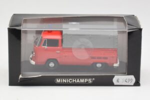 Volkswagen T2 Flatbed Fire Department Dortmund Minichamps 1:43 400053290 Diecast — photo 4 of 4