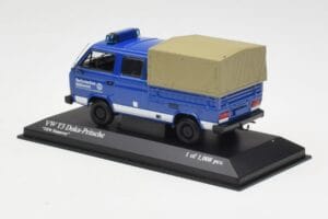 Volkswagen T3 Double Cab Flatbed THW Hannover Minichamps 1:43 400055290 Diecast — photo 3 of 4