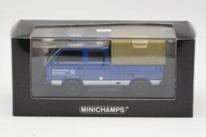 Volkswagen T3 Double Cab Flatbed THW Hannover Minichamps 1:43 400055290 Diecast — photo 4 of 4