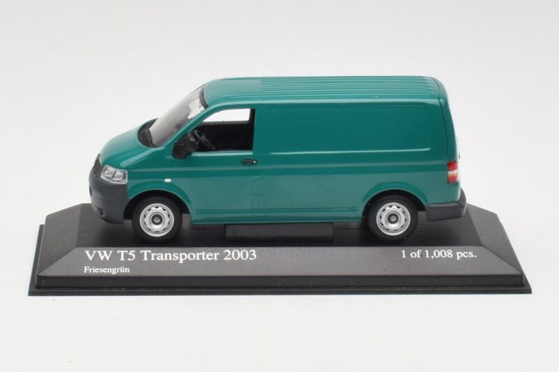 Volkswagen T5 Transporter Green Minichamps 1:43 400052261 Diecast