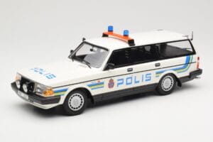 Volvo 240 GL Estate Polis Sweden Minichamps 1:18 155171480 Diecast
