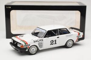 Volvo 240 Turbo #21 P. Stureson DTM Winner Wunstorf 1985 AUTOart 1:18 88592 Diecast — photo 8 of 8
