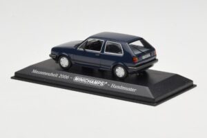 Volkswagen Golf Mk2 Blue Trade Show Sample Minichamps 1:43 GOLFHANDMUSTER Diecast — photo 3 of 4