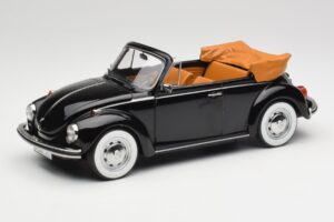Volkswagen Beetle 1303 Cabriolet Black Norev 1:18 188533 Diecast