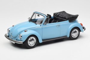 Volkswagen Beetle 1303 Cabriolet Light Blue Norev 1:18 188531 Diecast