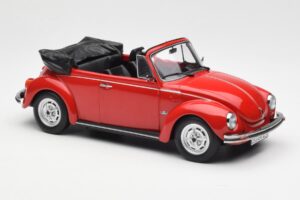 Volkswagen Beetle 1303 Cabriolet Red Norev 1:18 188529 Diecast — photo 4 of 6