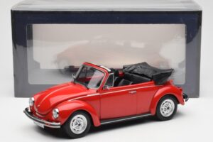 Volkswagen Beetle 1303 Cabriolet Red Norev 1:18 188529 Diecast — photo 6 of 6