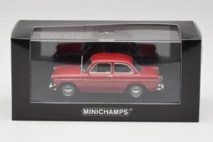Volkswagen 1500 Ruby Red Minichamps 1:43 VW001 Diecast — photo 4 of 4