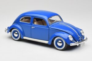 Volkswagen Beetle Blue Bburago 1:18 23124646 Diecast — photo 6 of 8